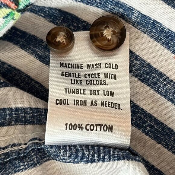 Sovereign Code Short Sleeve Cali Palm in Navy Size Large - Picture 12 of 14